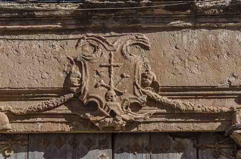 Ciudad Real - Villanueva de los Infantes 38 - Casa de La Inquisición - escudo.jpg